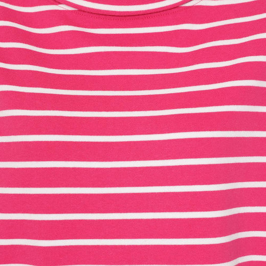 LJ94S - Striped Roll Neck Sweatshirt - Lipstick