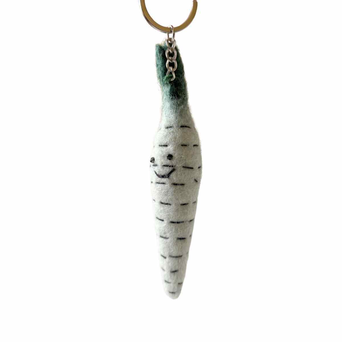Patterned Parsnip Key Ring