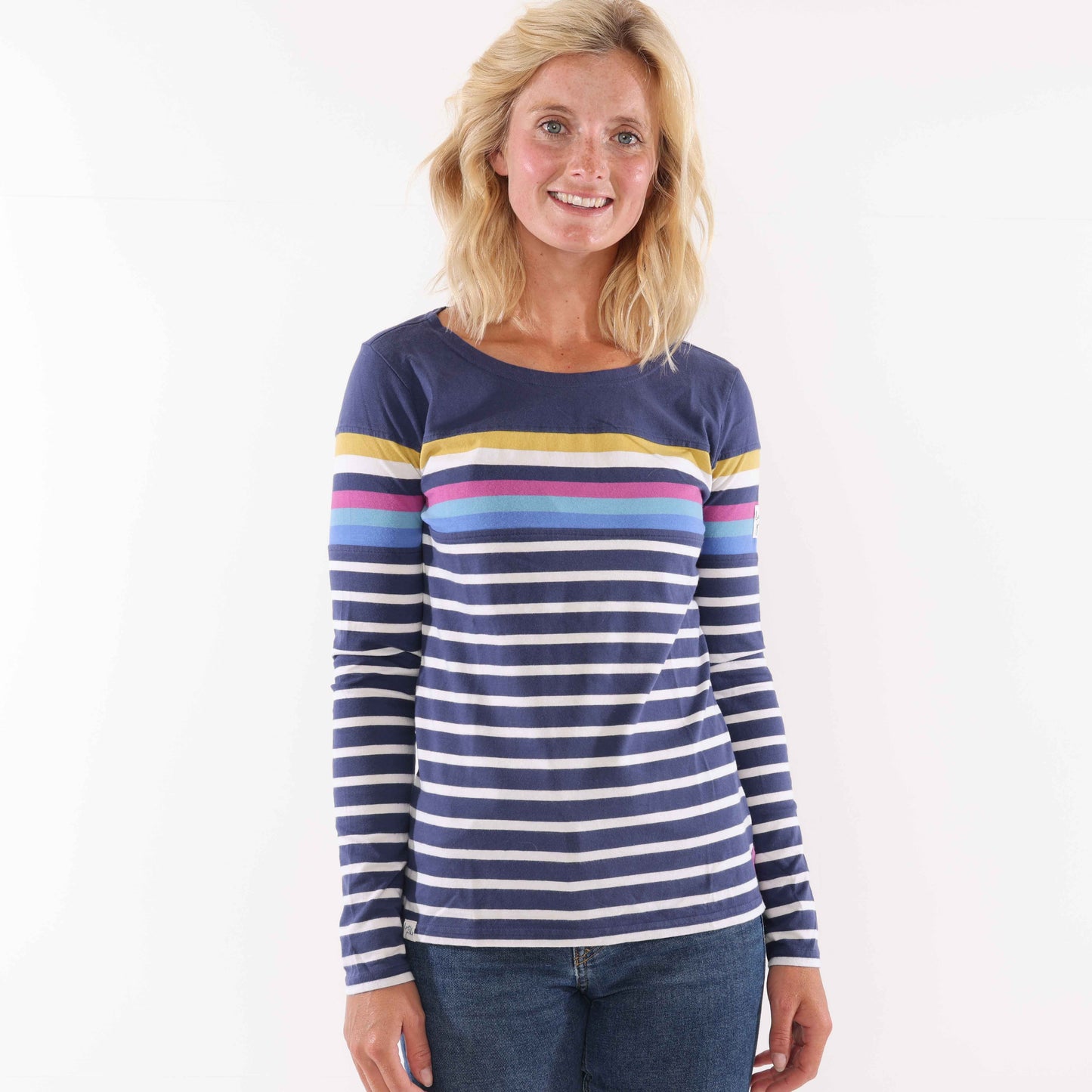 LJ97 - Striped Breton Top - Prism
