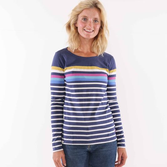 LJ97 - Striped Breton Top - Prism