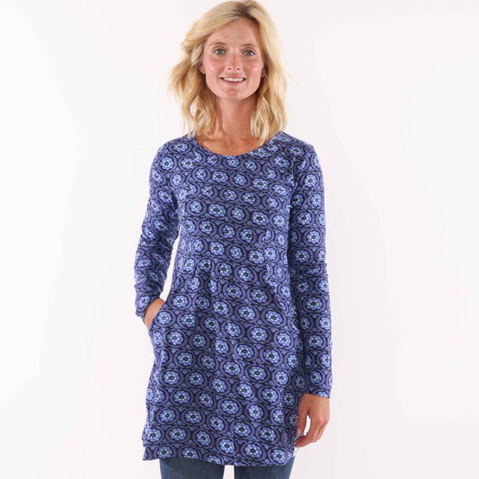 LJ114 - Printed Tunic - Circle
