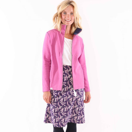 LJ41 - Printed Jersey Skirt - Barley