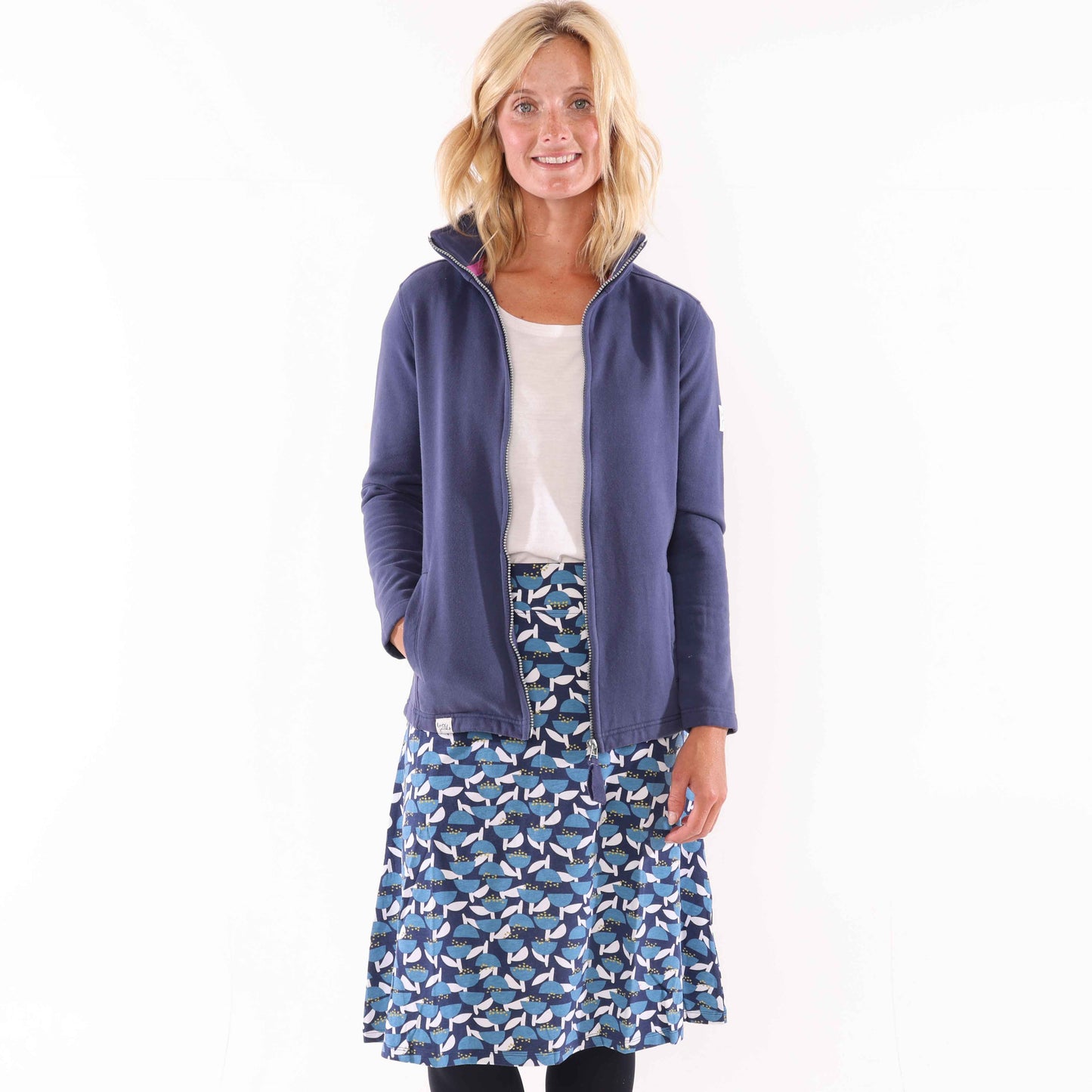 LJ41 - Ladies Jersey Skirt - Bluebell