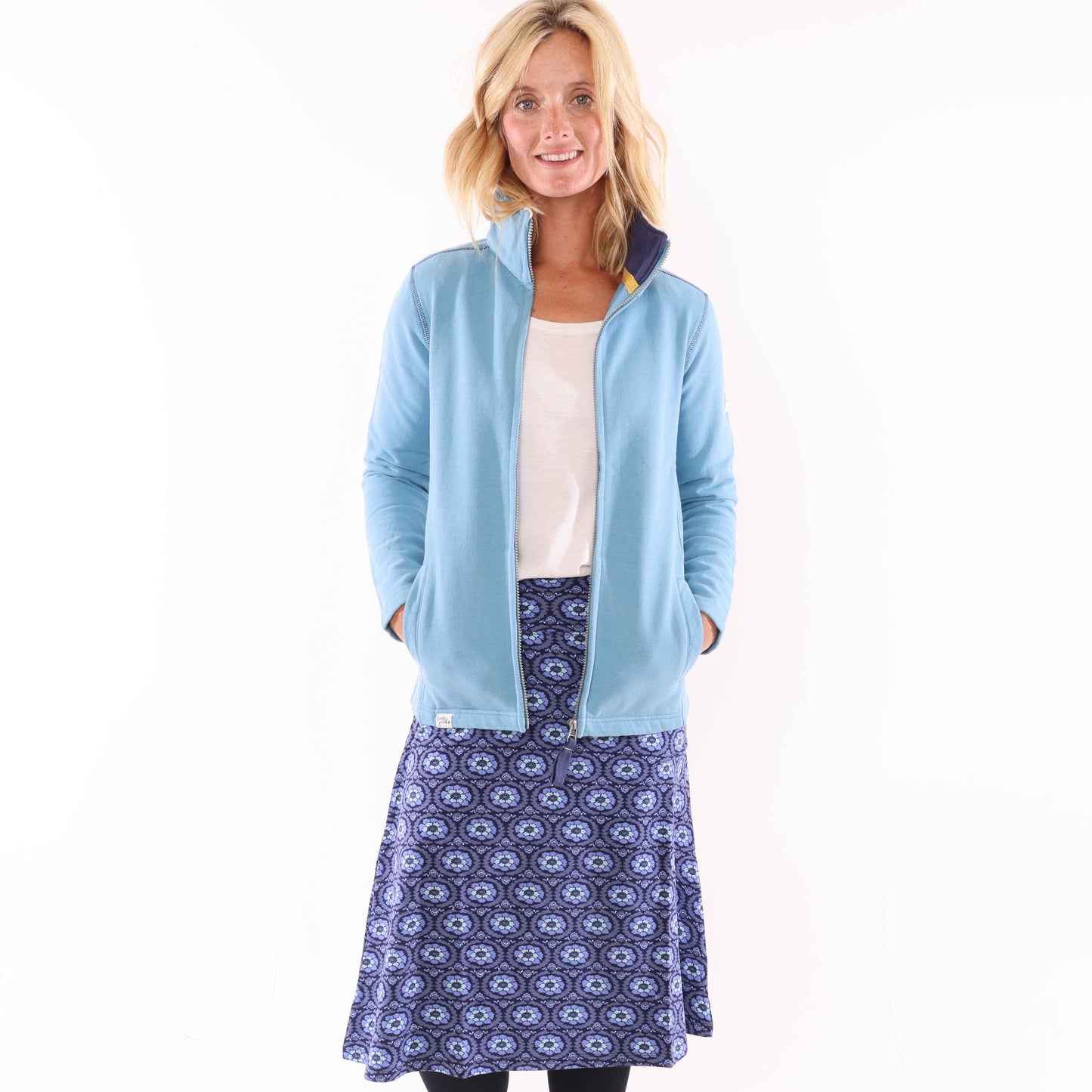 LJ41 - Ladies Jersey Skirt - Circle
