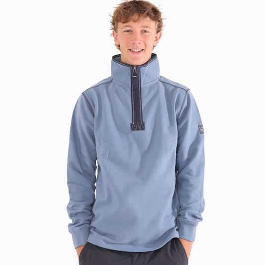 LJ40 - Men's 1/4 Zip Sweatshirt - Airforce