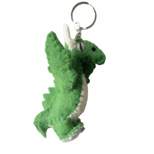 Green Dragon Key Ring