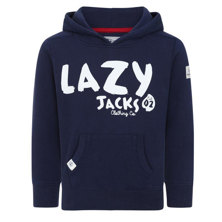 LJ21C - Boy's Hooded Sweatshirt - Marine