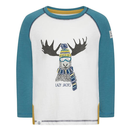 LJ62C - Boy’s Long Sleeve Tee - Teal