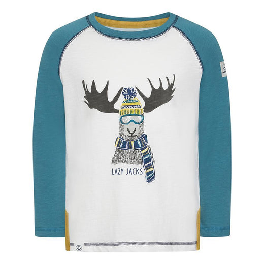 LJ62C - Boy’s Long Sleeve Tee - Teal