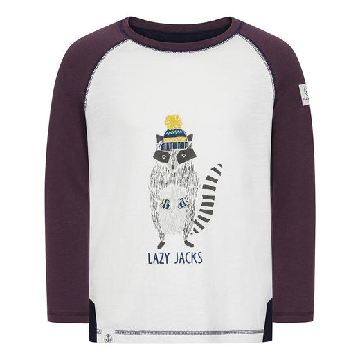 LJ62C - Boy’s Long Sleeve Tee - Grape
