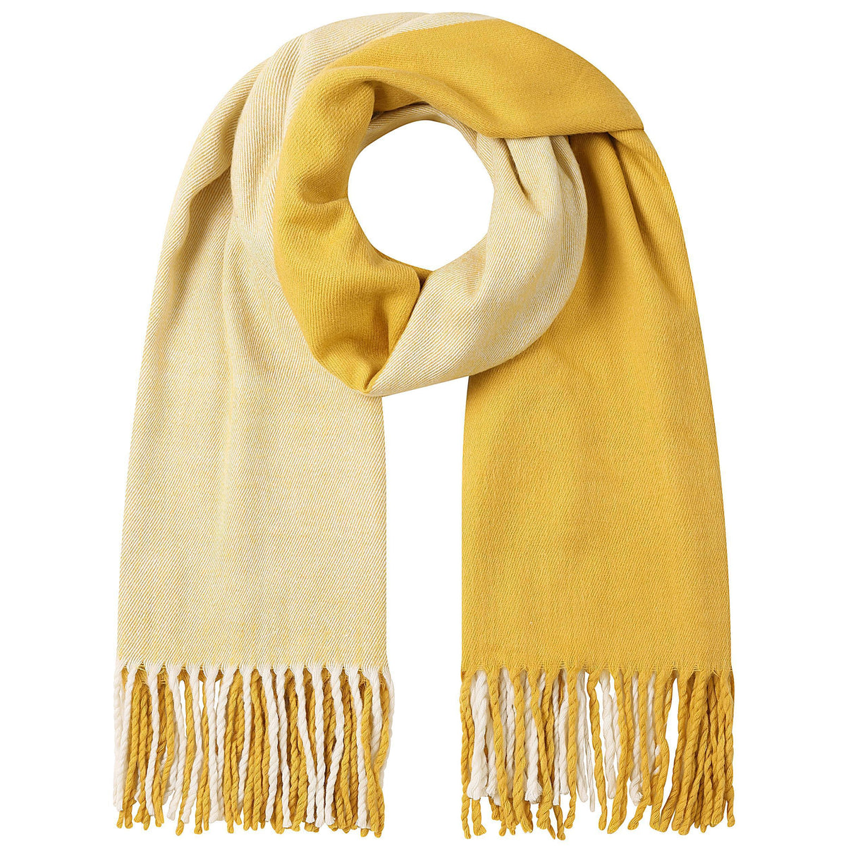LJ226 - Blanket Scarf - Gorse