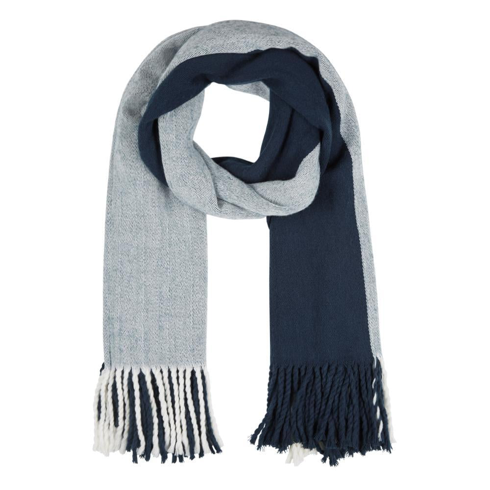 LJ226 - Blanket Scarf - Marine