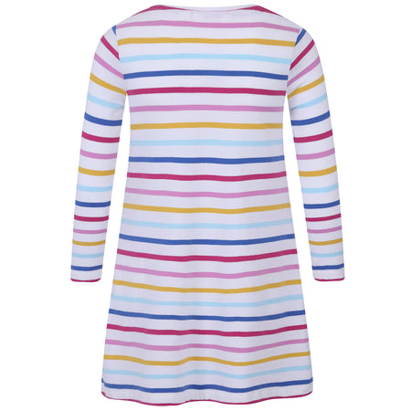 LJ115C - Girls T shirt Dress - Multi