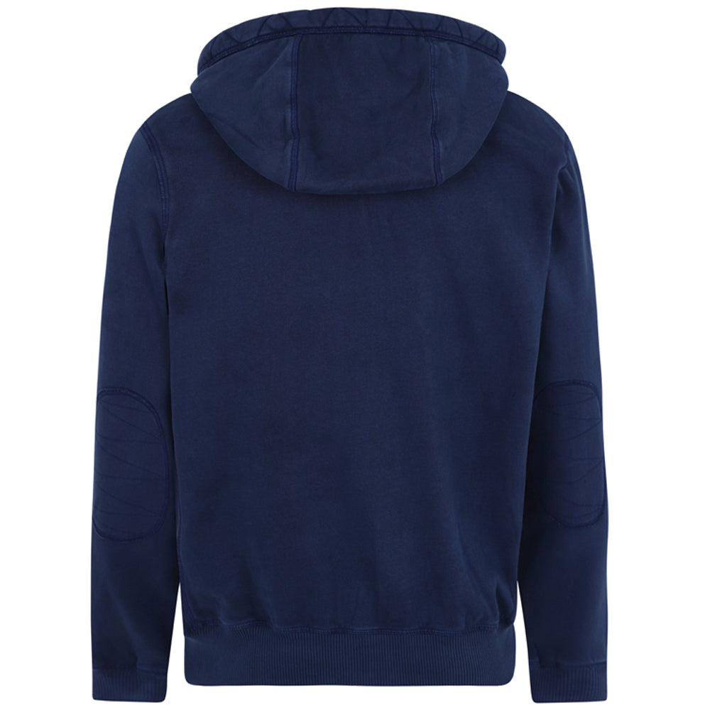 LJ26 - Men's Full Zip Hooded Sweatshirt - Marine