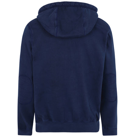LJ26 - Mens Full Zip Hooded Sweatshirt - Marine
