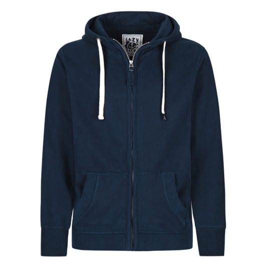 LJ26 - Men's Full Zip Hooded Sweatshirt - Marine