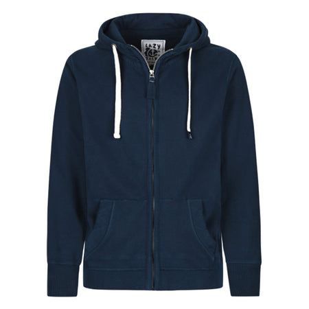 LJ26 - Mens Full Zip Hooded Sweatshirt - Marine