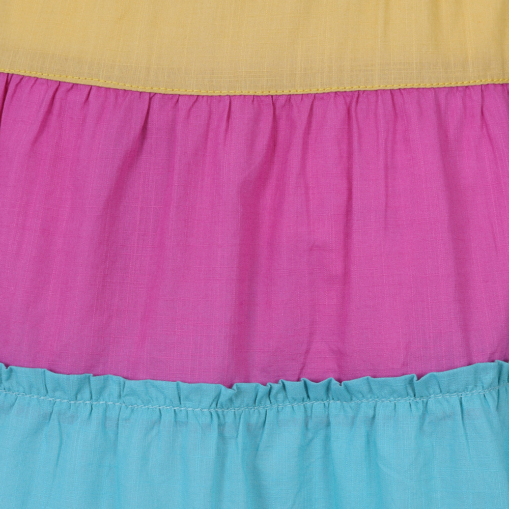 LJ90MC - Light Cotton Skirt - Multi