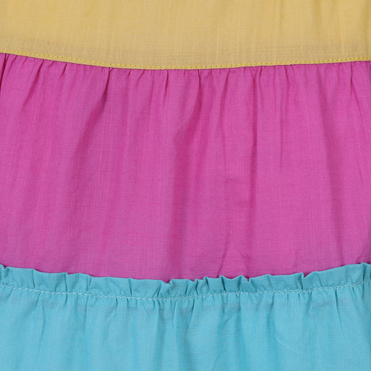 LJ90MC - Light Cotton Skirt - Multi