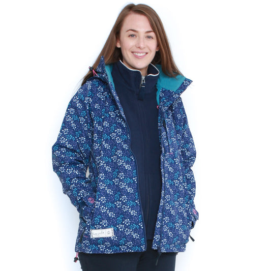 LJ45P - Short Printed Waterproof Jacket - Bud