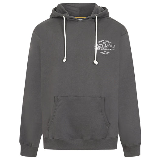 LJ21 - Men's Hooded Sweatshirt - Charcoal