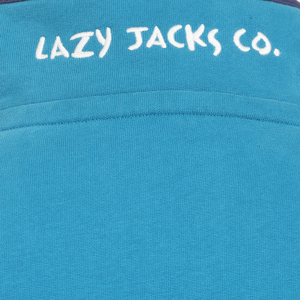 LJ3 - Ladies' 1/4 Zip Sweatshirt - Peacock