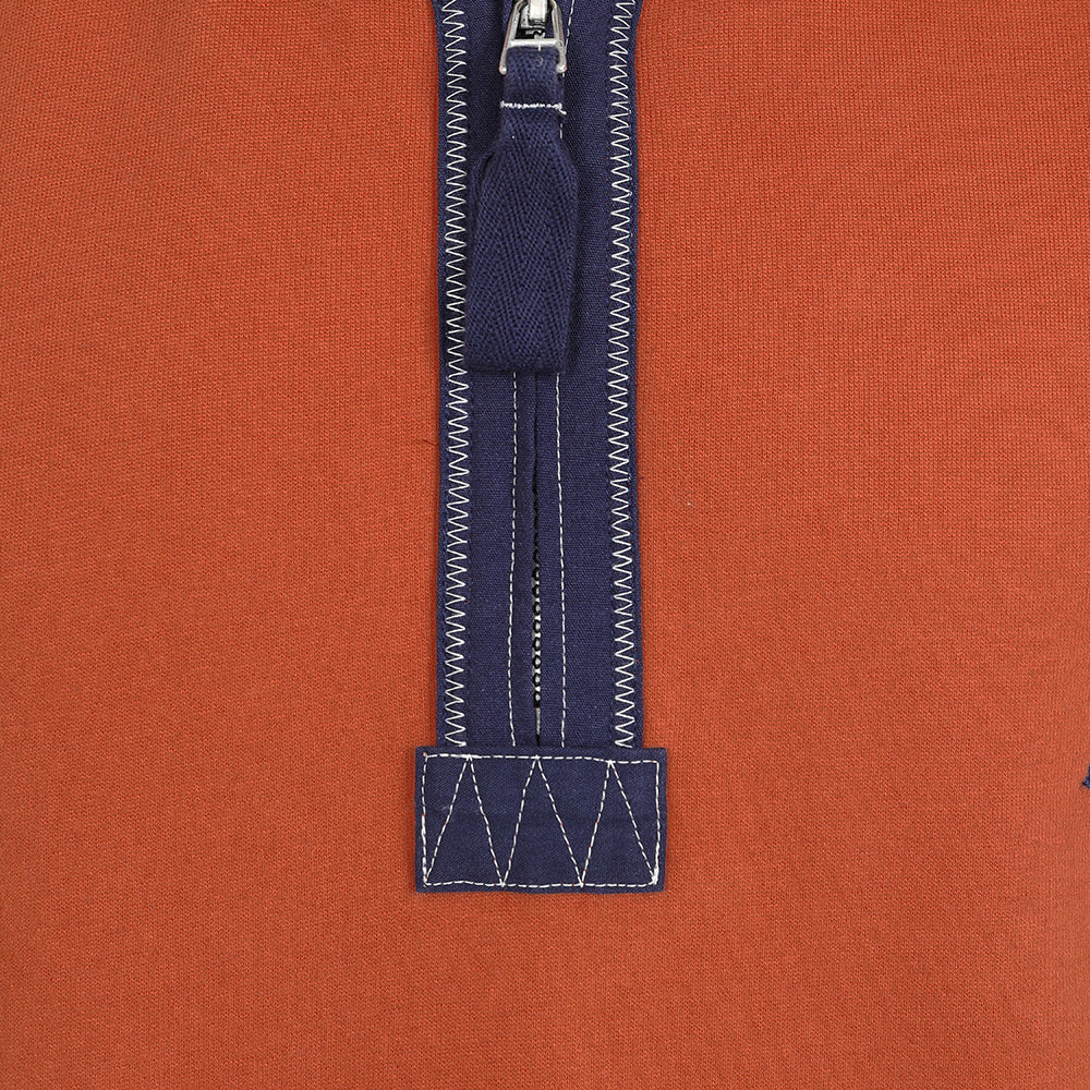 LJ40 - Quarter Zip Sweatshirt - Orange