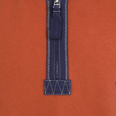 LJ40 - Quarter Zip Sweatshirt - Orange