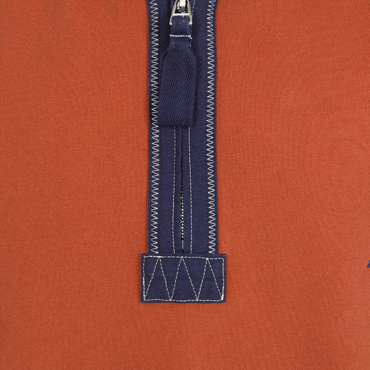 LJ40 - Quarter Zip Sweatshirt - Orange