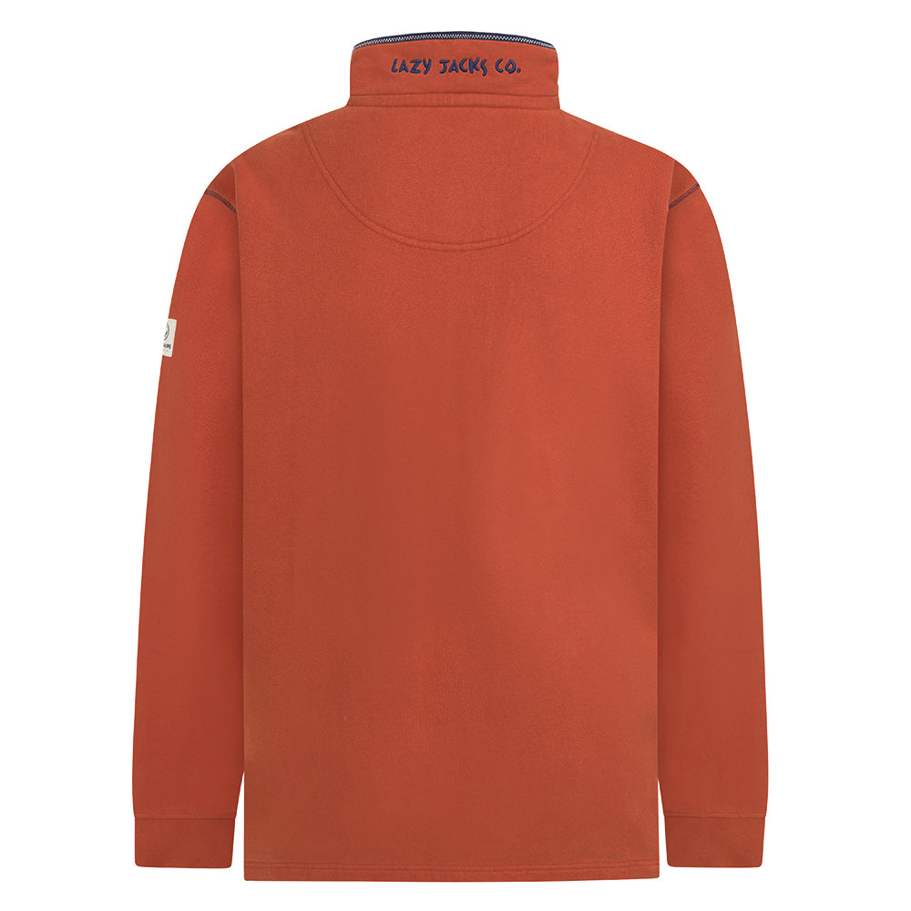 LJ40 - Quarter Zip Sweatshirt - Orange