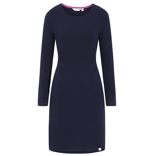 LJ517 - Ladies Dress with Pockets - Marine