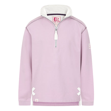 LJ3C - Girl's 1/4 Zip Sweatshirt - Blossom