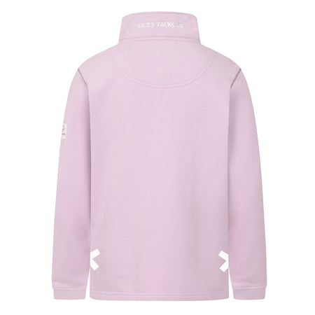 LJ3C - Girl's 1/4 Zip Sweatshirt - Blossom