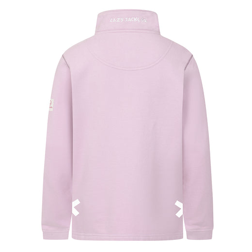 LJ3C - Girl's 1/4 Zip Sweatshirt - Blossom