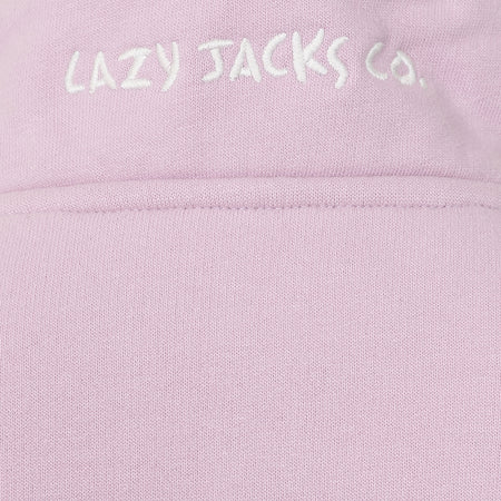 LJ3C - Girl's 1/4 Zip Sweatshirt - Blossom
