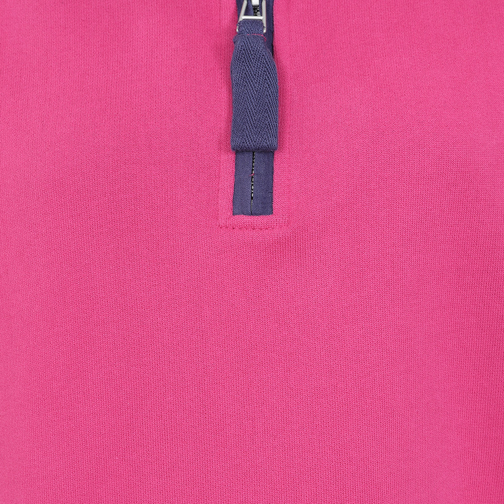 LJ3 - Ladies' 1/4 Zip Sweatshirt - Honeysuckle