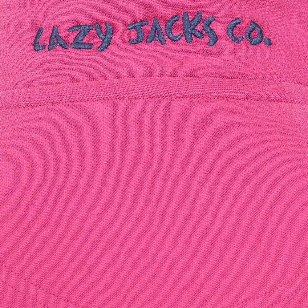 LJ3 - Ladies' 1/4 Zip Sweatshirt - Honeysuckle