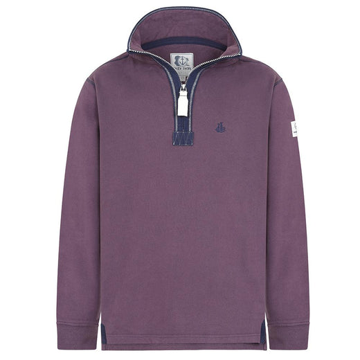 LJ40 - Men's Quarter Zip Sweatshirt - Grape