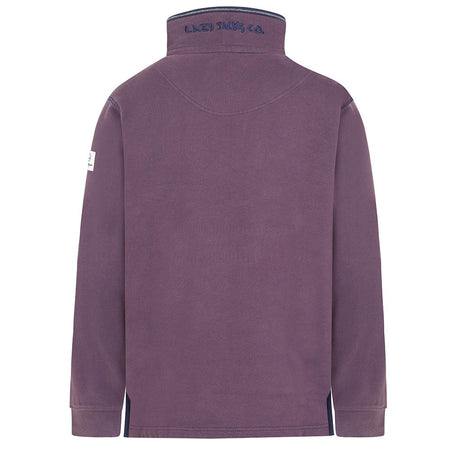 LJ40 - Men's Quarter Zip Sweatshirt - Grape
