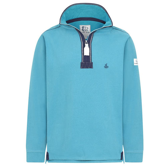 LJ40 - Men's Quarter Zip Sweatshirt - Teal