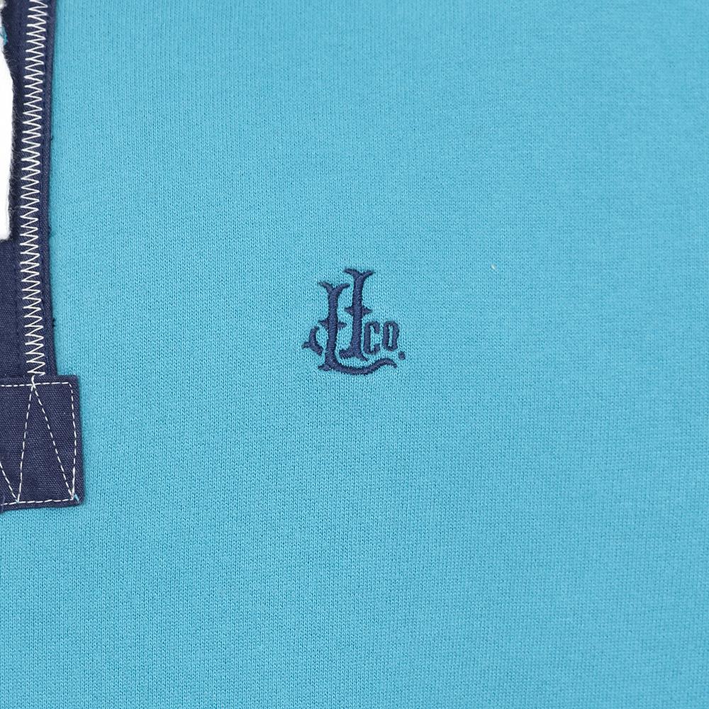 LJ40 - Men's Quarter Zip Sweatshirt - Teal