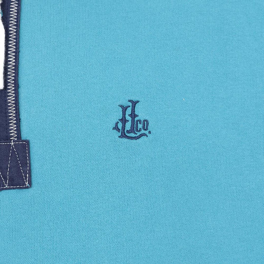 LJ40 - Men's Quarter Zip Sweatshirt - Teal