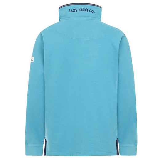 LJ40 - Men's Quarter Zip Sweatshirt - Teal