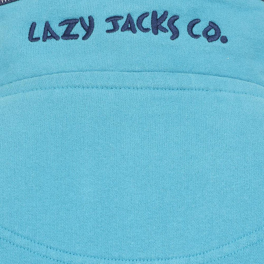 LJ40 - Men's Quarter Zip Sweatshirt - Teal
