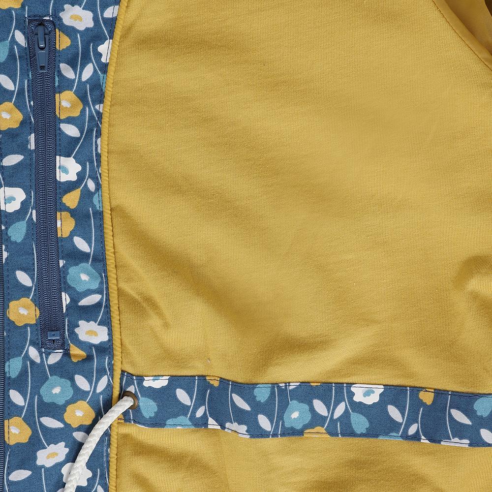 LJ67P - Ladies Longline Waterproof Coat - Daisy Teal