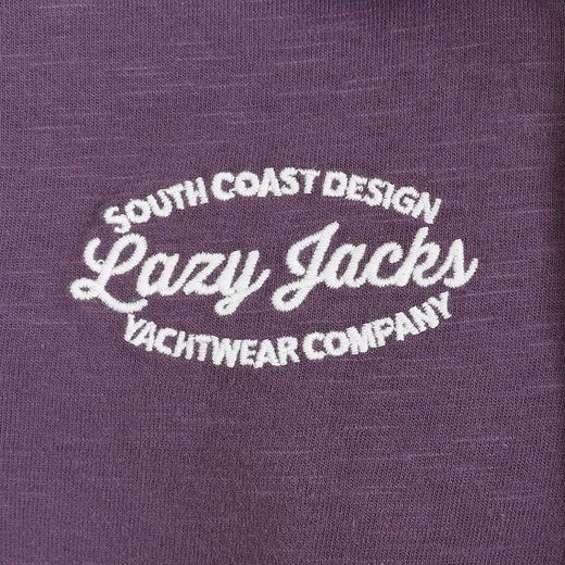 LJ76C - Boys Long Sleeve Rugby Shirt - Grape