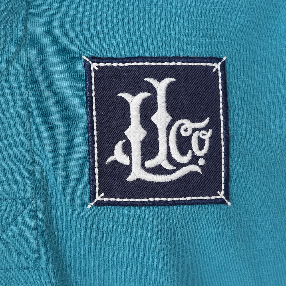 LJ76C - Boys Long Sleeve Rugby Shirt - Teal