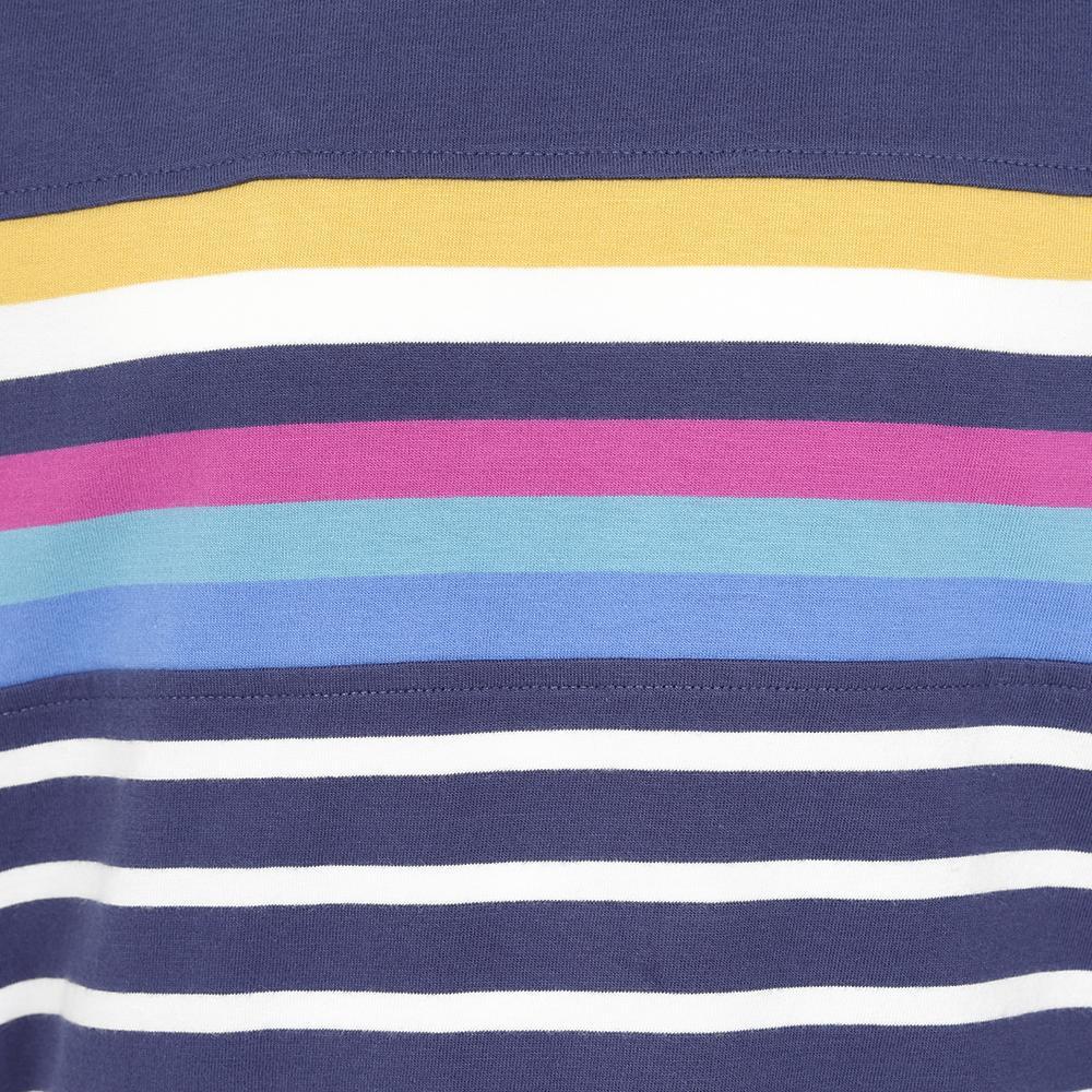 LJ97C - Girl's Long Sleeve Striped Breton Top - Prism