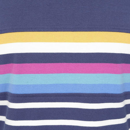 LJ97C - Girl's Long Sleeve Striped Breton Top - Prism
