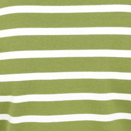 LJ97C - Girls Long Sleeve Breton Top - Sage